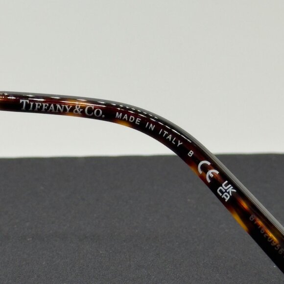 Tiffany & Co. TF2217 Brown Tortoise frame with Clear lens 53/17/140 - Picture 4 of 9